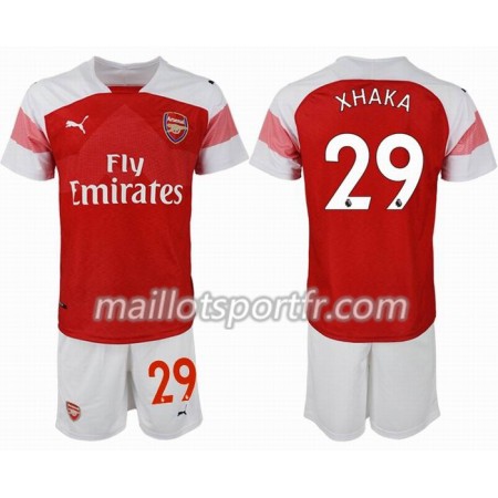 Maillot de Foot Arsenal XHAKA 29 Enfant Domicile 2018/19